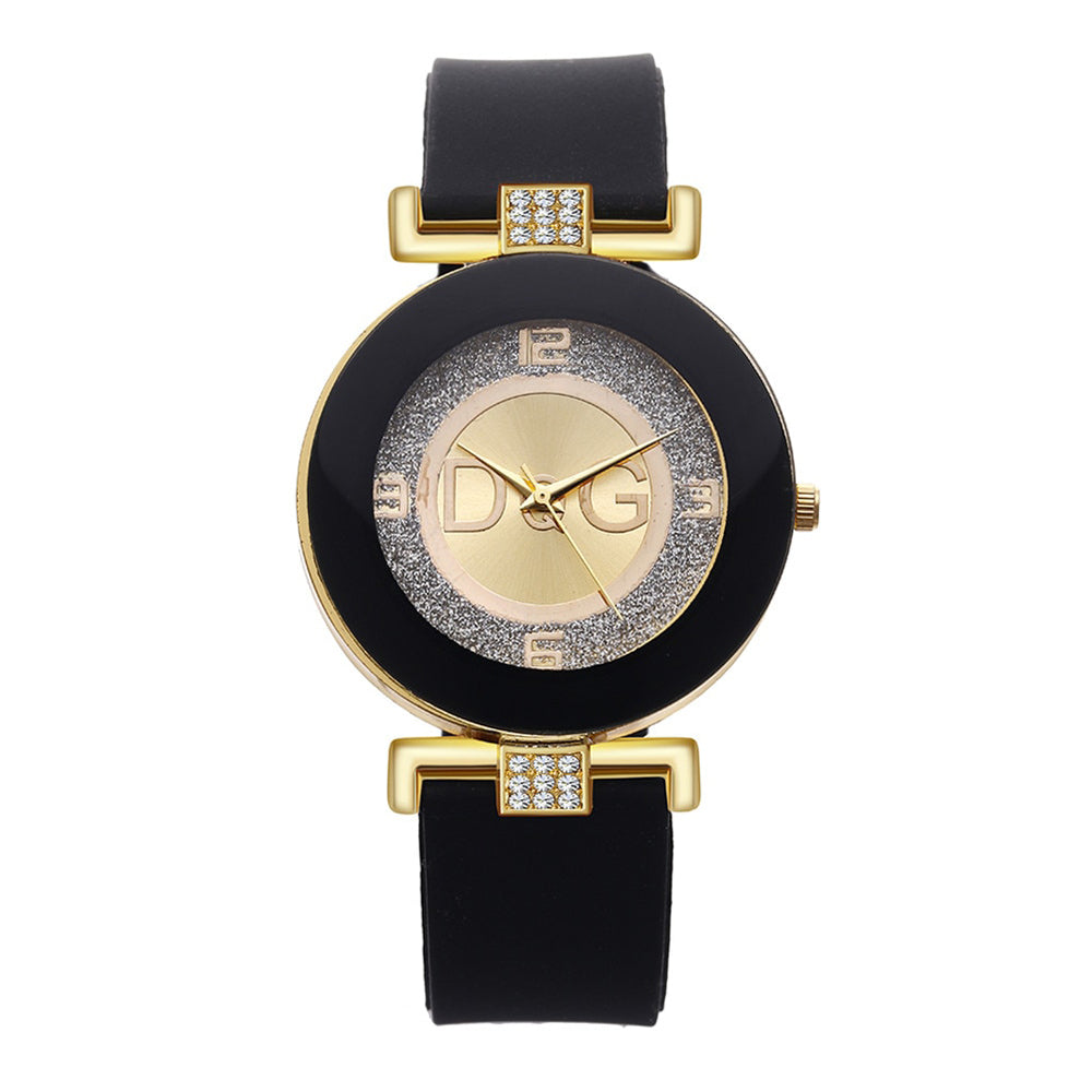 Black Quartz Womens Watch