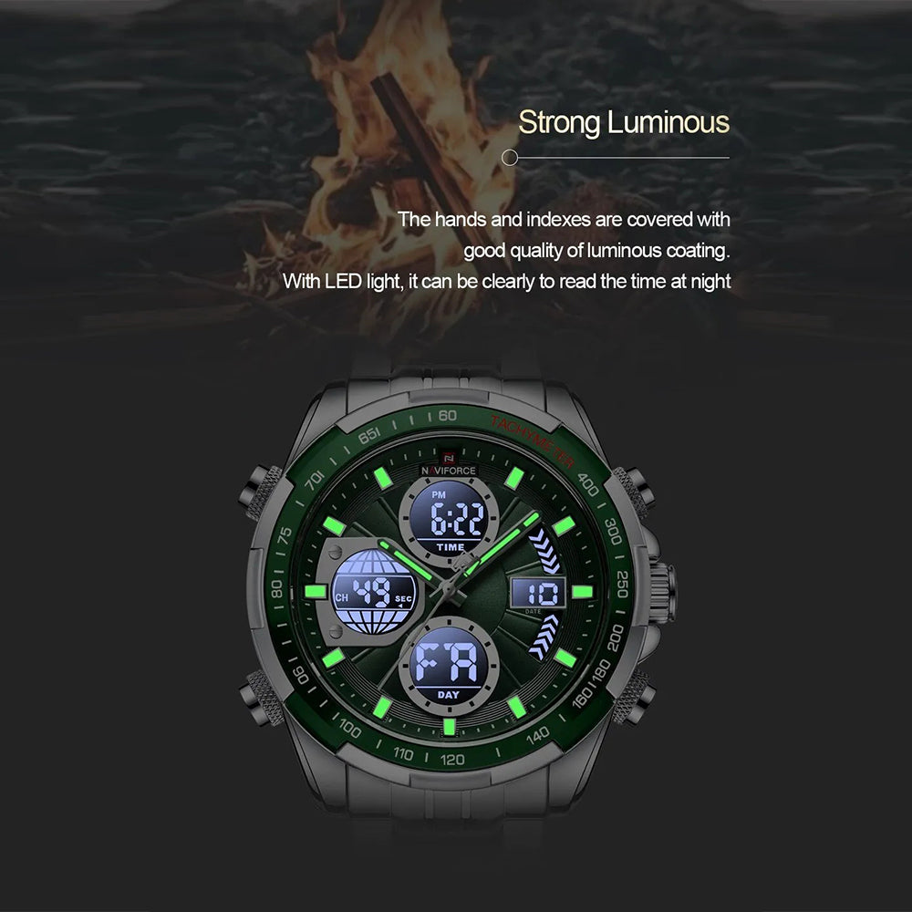 Naviforce dual time deals edition 2019